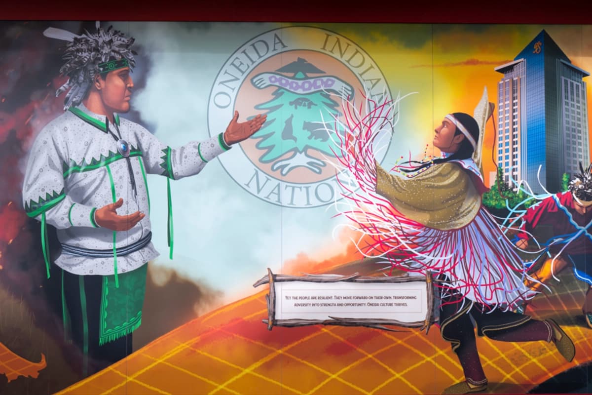 The Oneida Story Mural