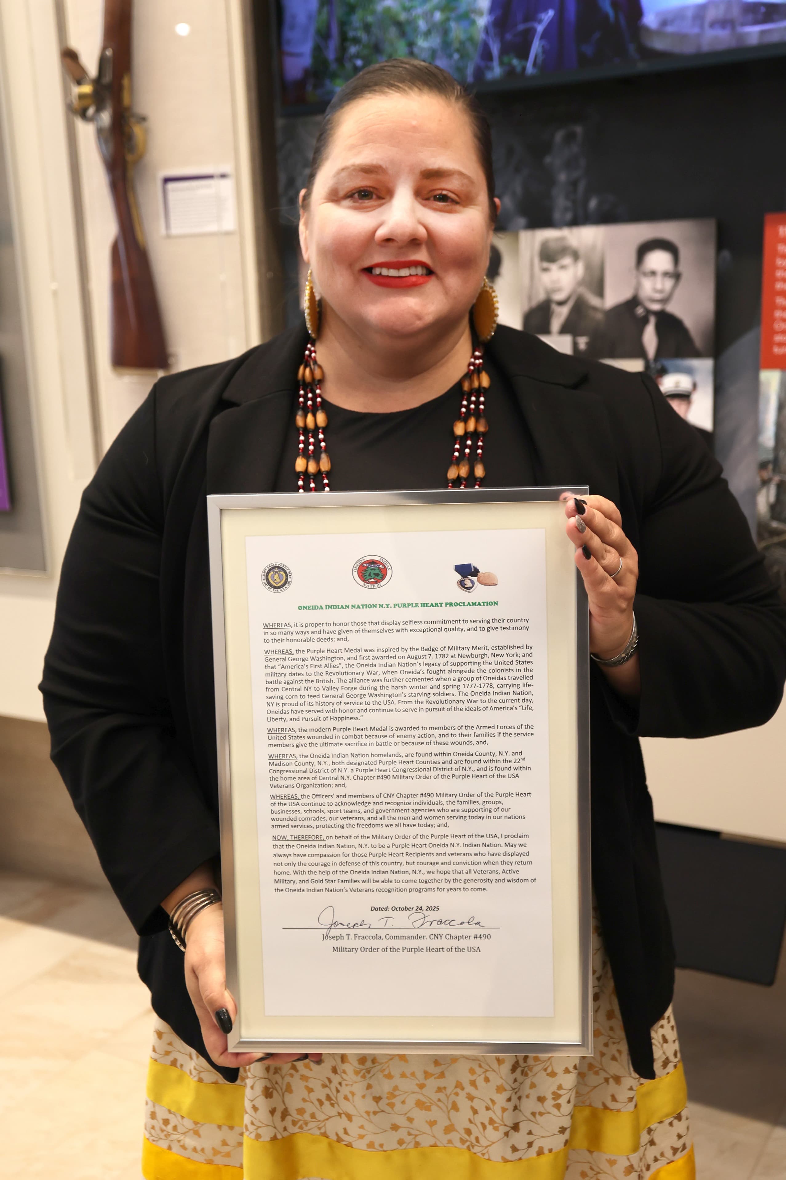 Photo of treaty
